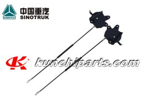 Sinotruk Howo WG1642340008 Serrure de porte et ouvreur intérieur gauche