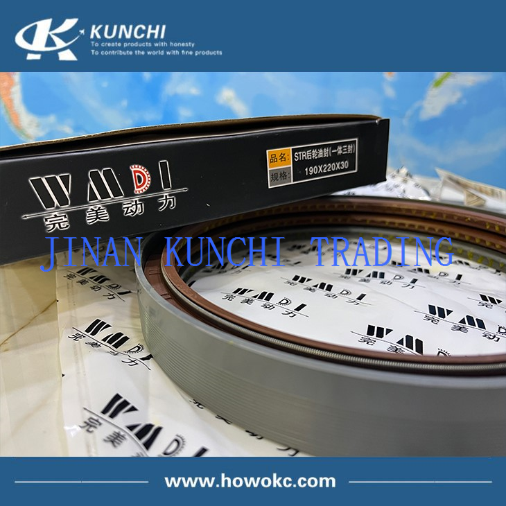 Oil seal 190 x 220 x 30 sinotruk HOWO rear wheel oil seal 1