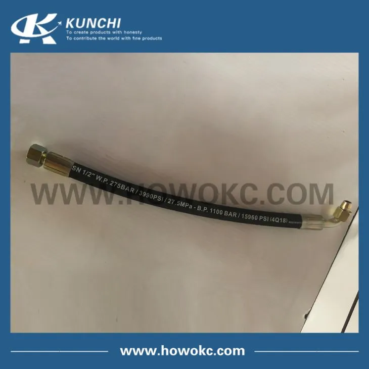 Sinotruk HOWO WG9100470107 Steering Machine High Pressure Hose