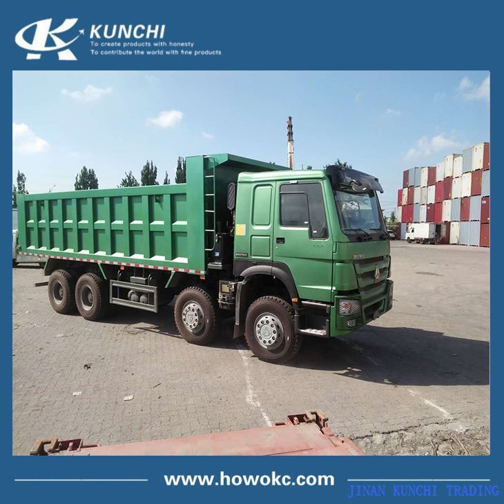 Camion à benne basculante Sinotruk HOWO 8*4 371HP
